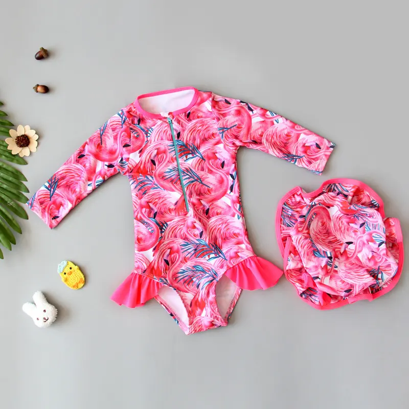 Jumpsuit Girl Long Sleeved Quick Drying Sun Protection