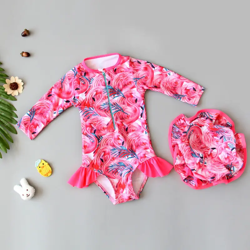 Jumpsuit Girl Long Sleeved Quick Drying Sun
