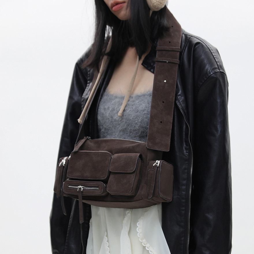 Women's Multi-Pocket Shoulder Crossbody Bag 12 386bad71 a2ba 46f3 bc84 2f59c793767e