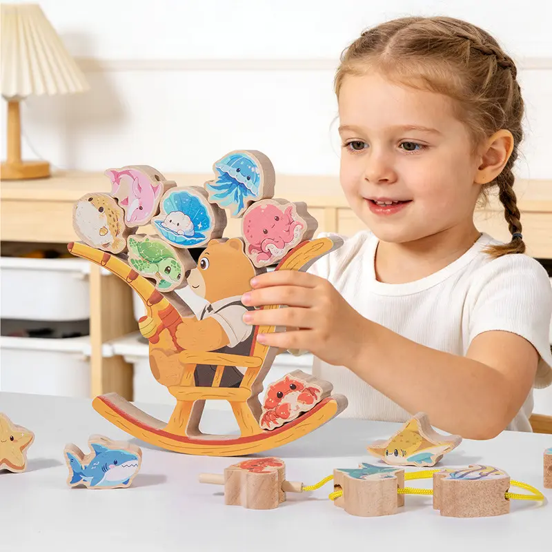 Parent-child Interactive Early Learning Stacking Toy