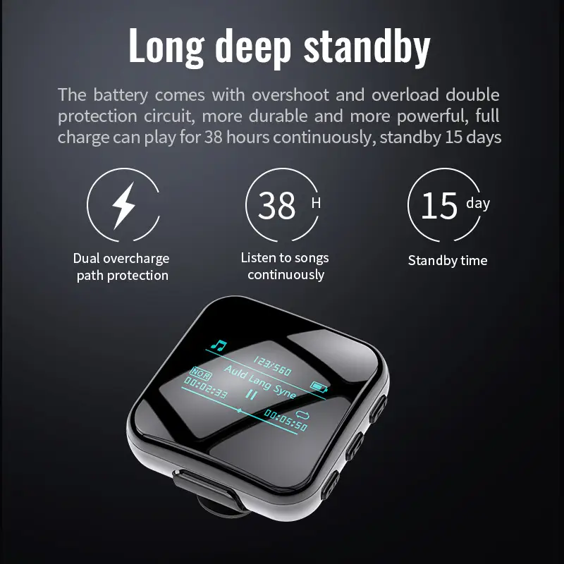 M8 Push-button Bluetooth Smart HD Noise Reduction Encryption Devices