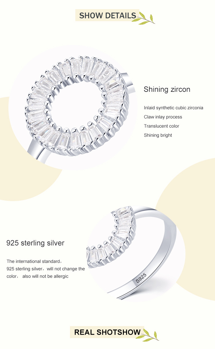 Women's Fashion Minority Design S925 Sterling Silver Ring
