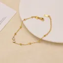 Zircon Anklet