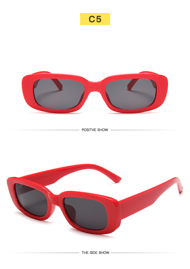 Title 15, Sunglasses Square Jelly Color Too Glasses