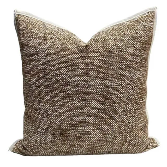 Simple Tea Room Throw Pillow Cover Linen B Type Pillowcase - Shop at LoveMi