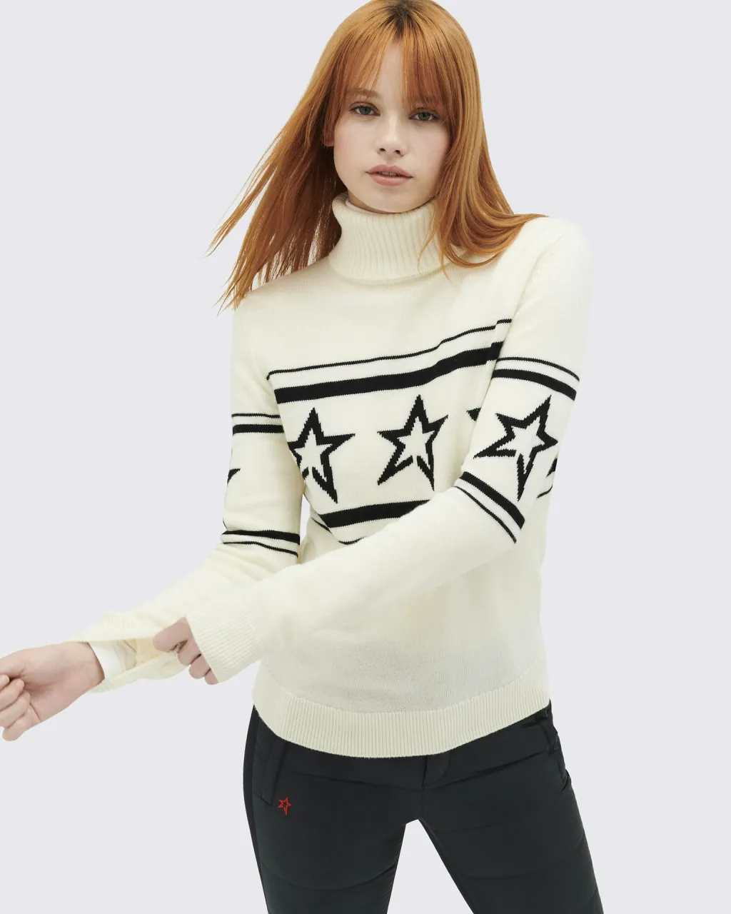 American Autumn And Winter New Slim Fit XINGX Printed Turtleneck Sweater - Style 3-S
