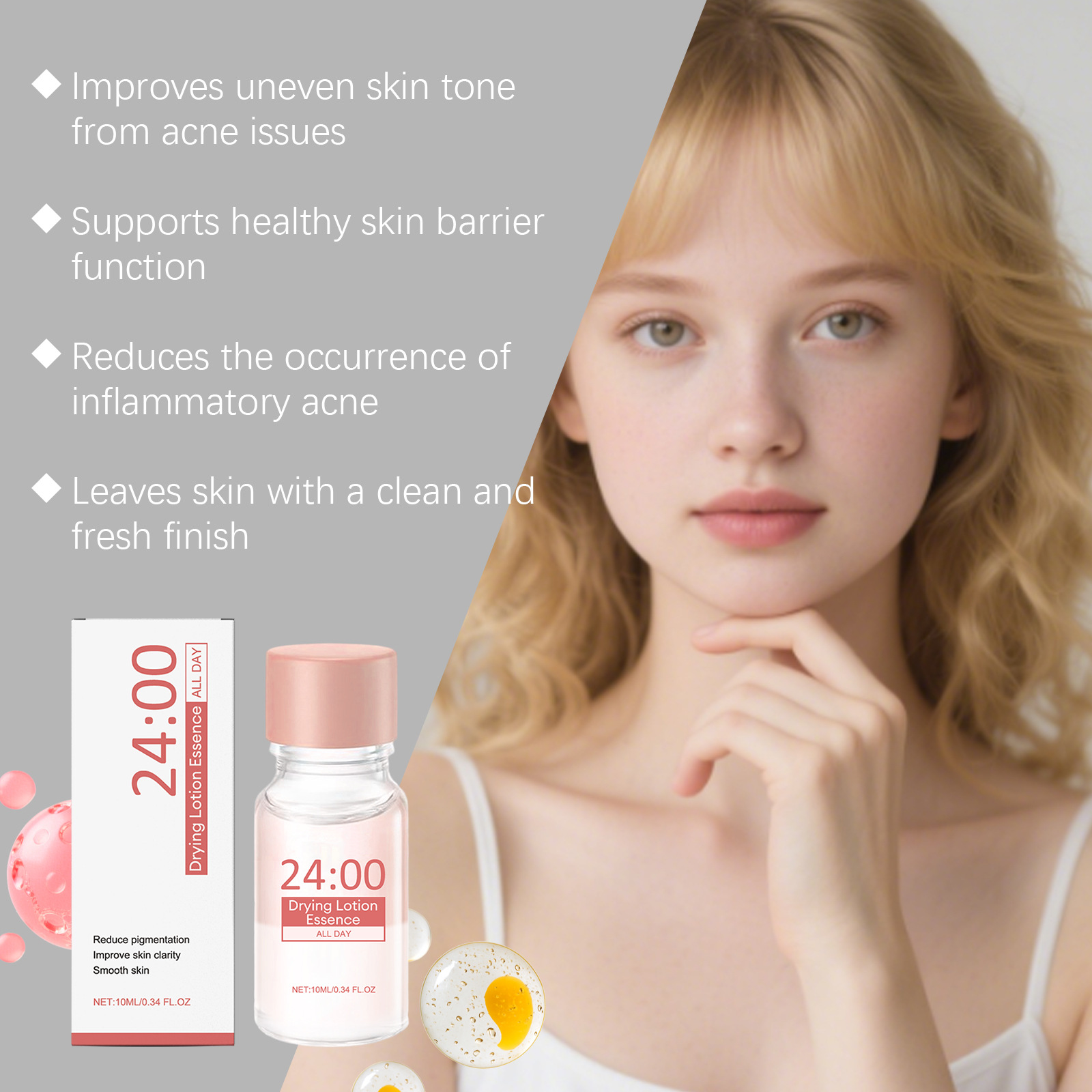 Moisturizing And Nourishing Salicylic Acid Facial Serum For The Skin