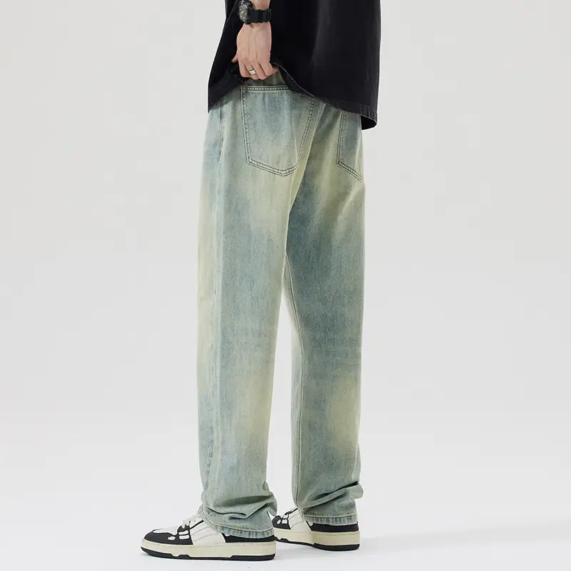 Plus Size Men's Summer New Thin Type Jeans