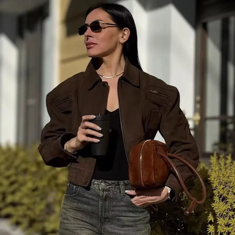 Versatile American Style Retro Biker Jacket