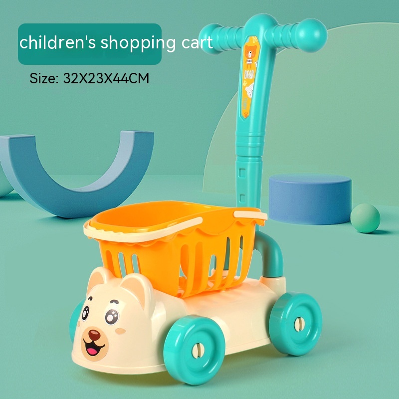 Green Single Shopping Cart