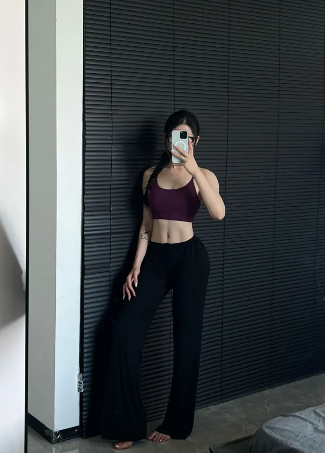 Sports Women's Straight leg Pants Black - Shop at LoveMi