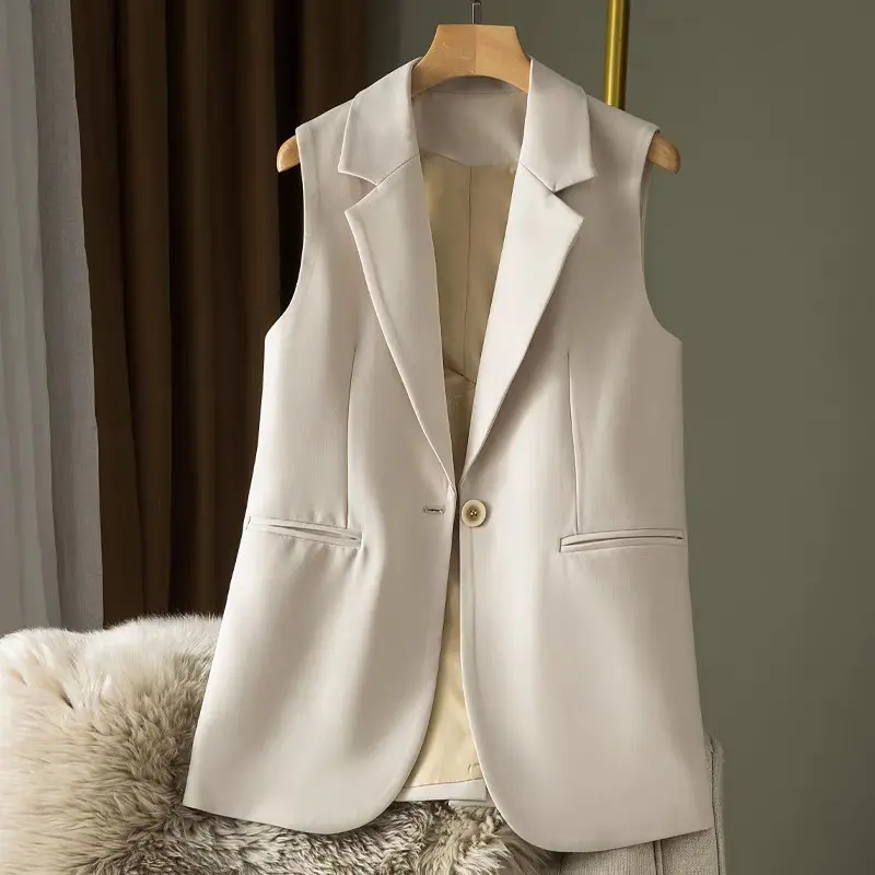 Women's Spring and Autumn Design Sense Vest Coat
