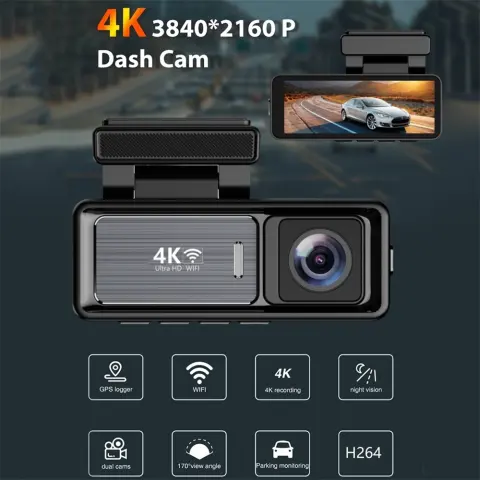 Front and Rear Dual Recording Dashcam