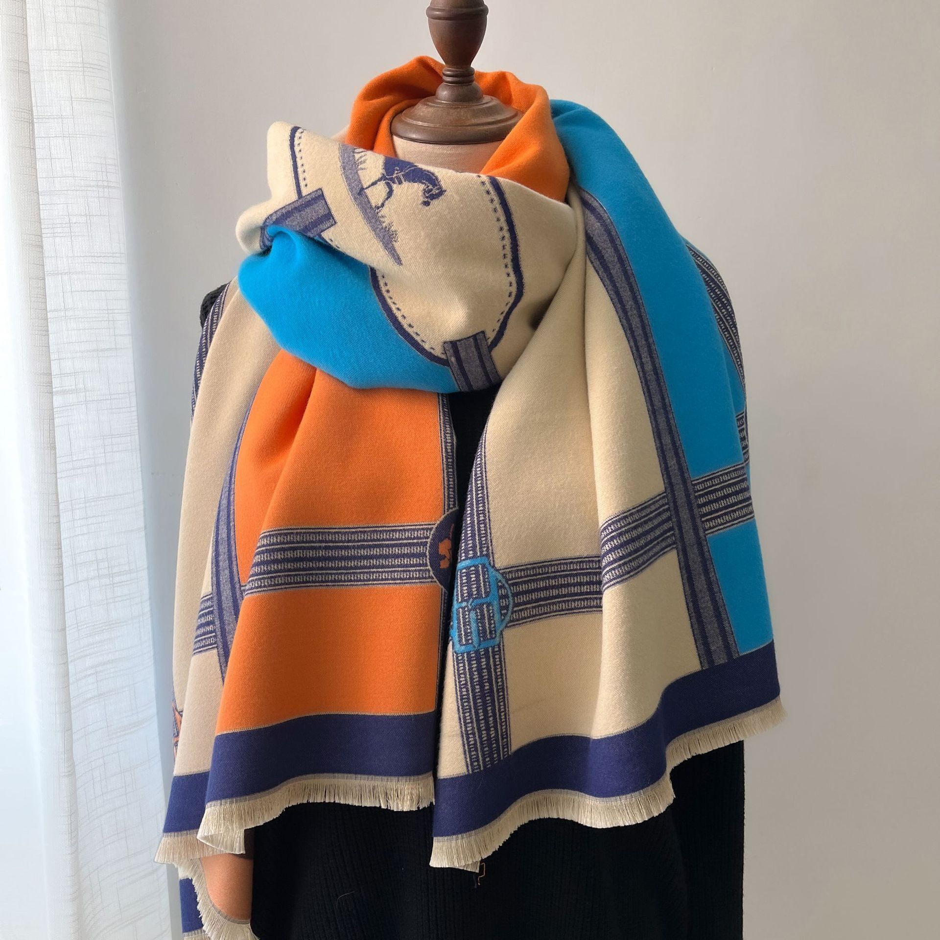 Celebrity-endorsed Trendy Thermal Neck Gaiterversatile Scarf For Two Uses
