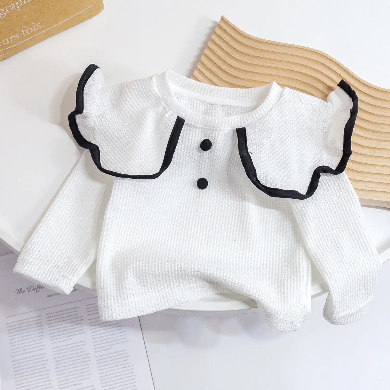 Girl's Knitted Vest Autumn Outerwear Baby