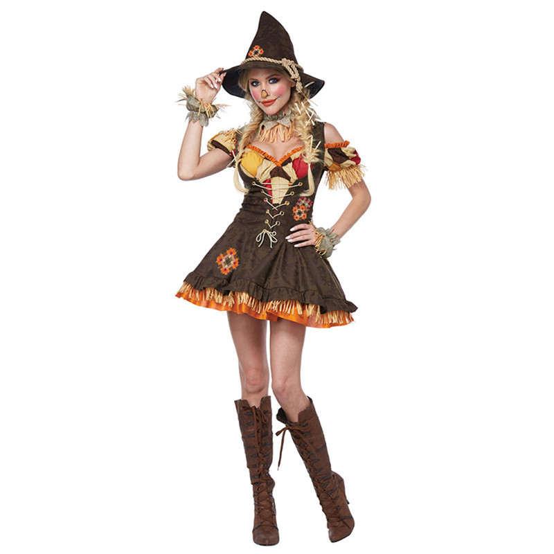 Wizard Of Oz Scarecrow Drama Stage Costume