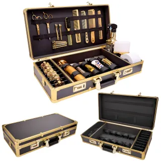 Aluminum Alloy Fashion Personality Hairdressing Toolbox