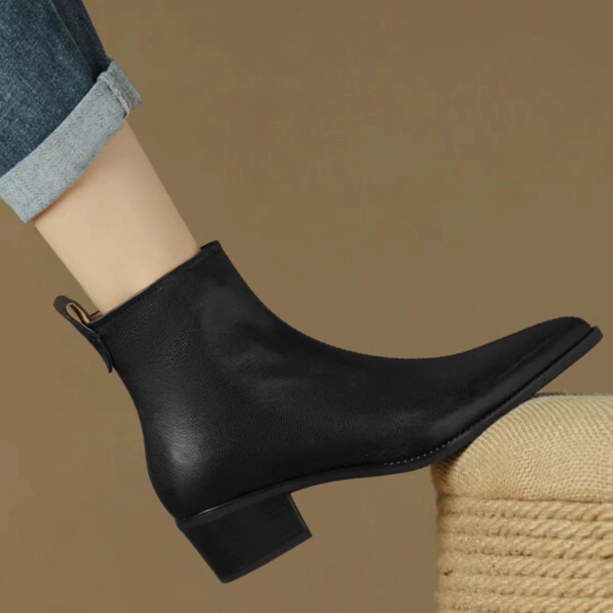 Pointed-Toe Ankle Boots, picture 4 of 4