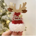 Antlers Letters Christmas Hat