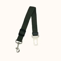Pet Supplies Car Retractable Adjustable Safety Belt - Army Green - View 1