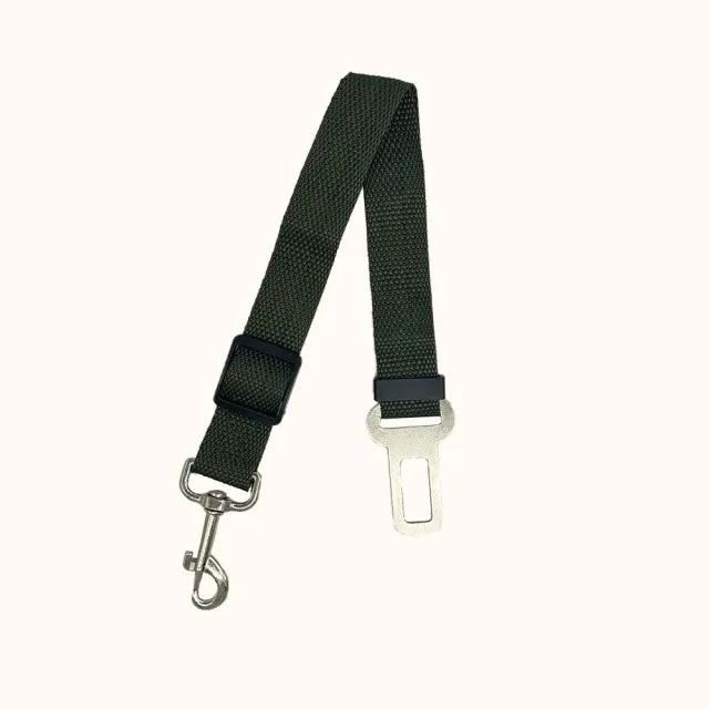 Pet Supplies Car Retractable Adjustable Safety Belt Army Green - Shop at LoveMi