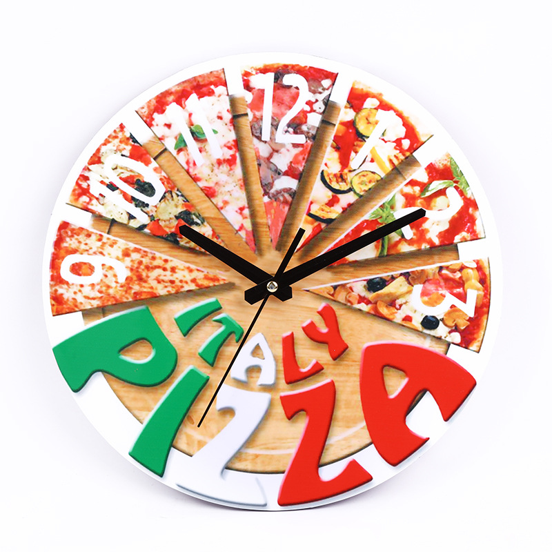 Title 5, Retro Wall Clock Creative Wooden