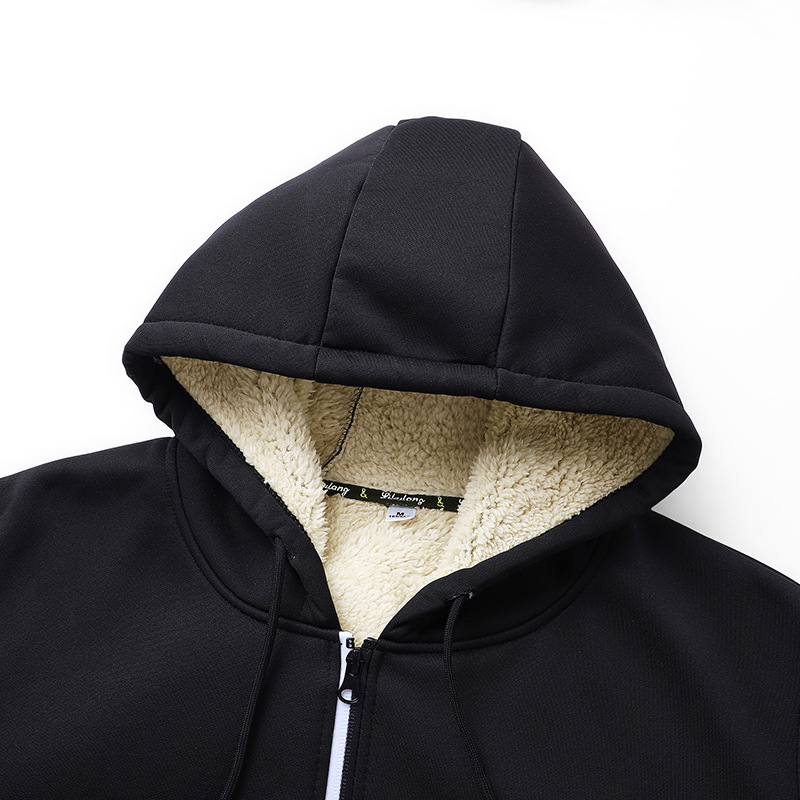 Mens Fleece-Quilted Set With Hoodie And Fleece-Lined Jacket For Men - Image 3