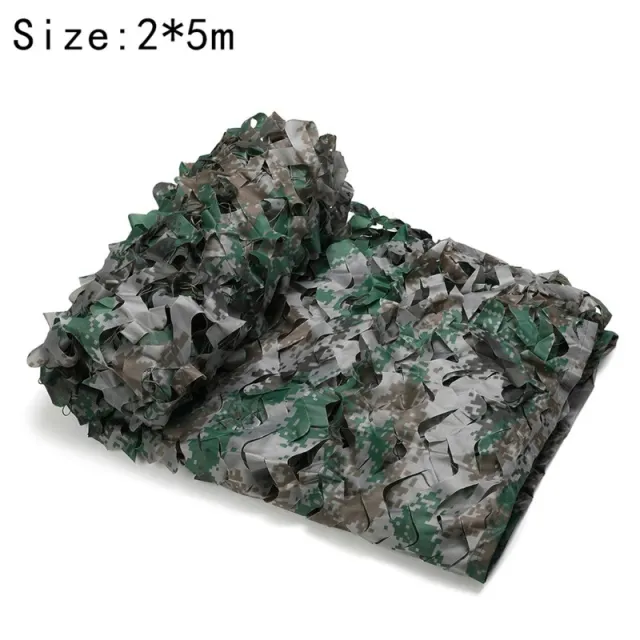 Single Layer Shading And Sun Protection Jungle Camouflage Net 2X5M Digital Fan Color - Shop at LoveMi