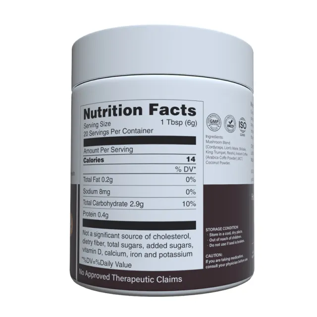 Mushroom Coffee Ganoderma Lucidum Ophiocordyceps Sinensis 100G - Shop at LoveMi