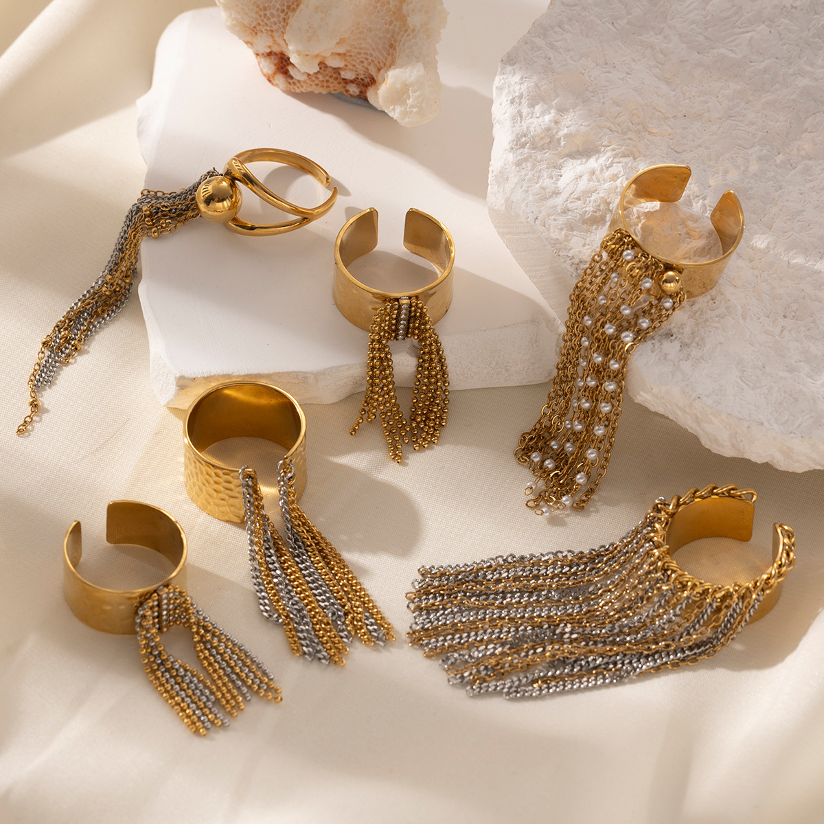 Stainless Steel RingTitanium Steel Niche And Premium