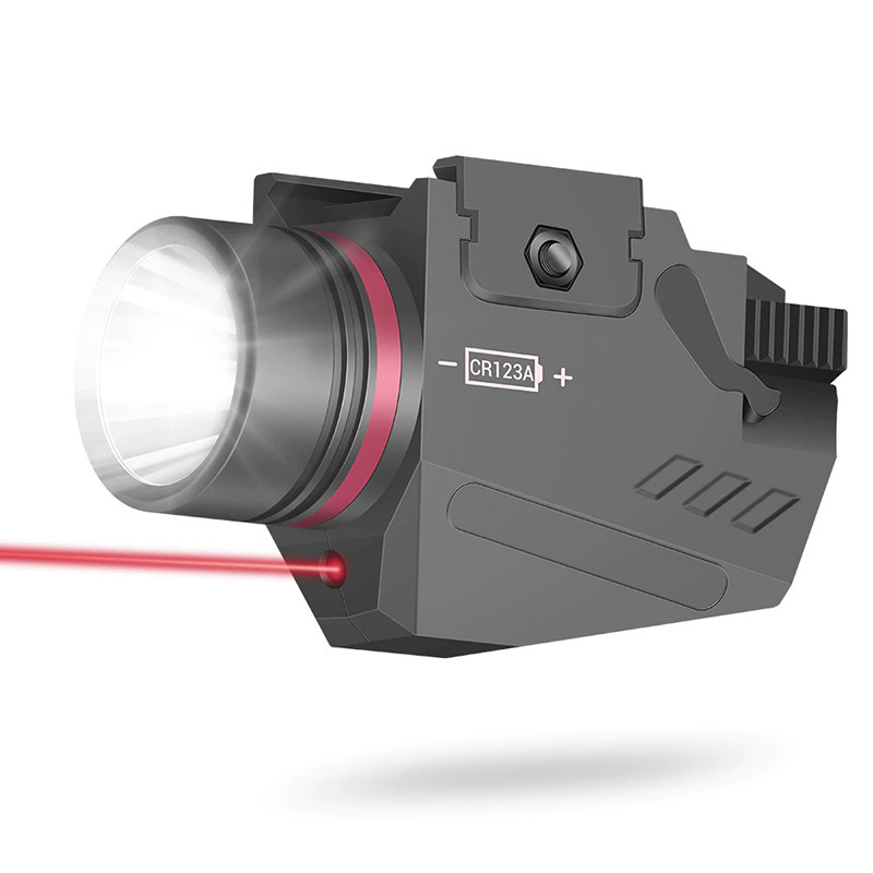 Black Red Laser Torch