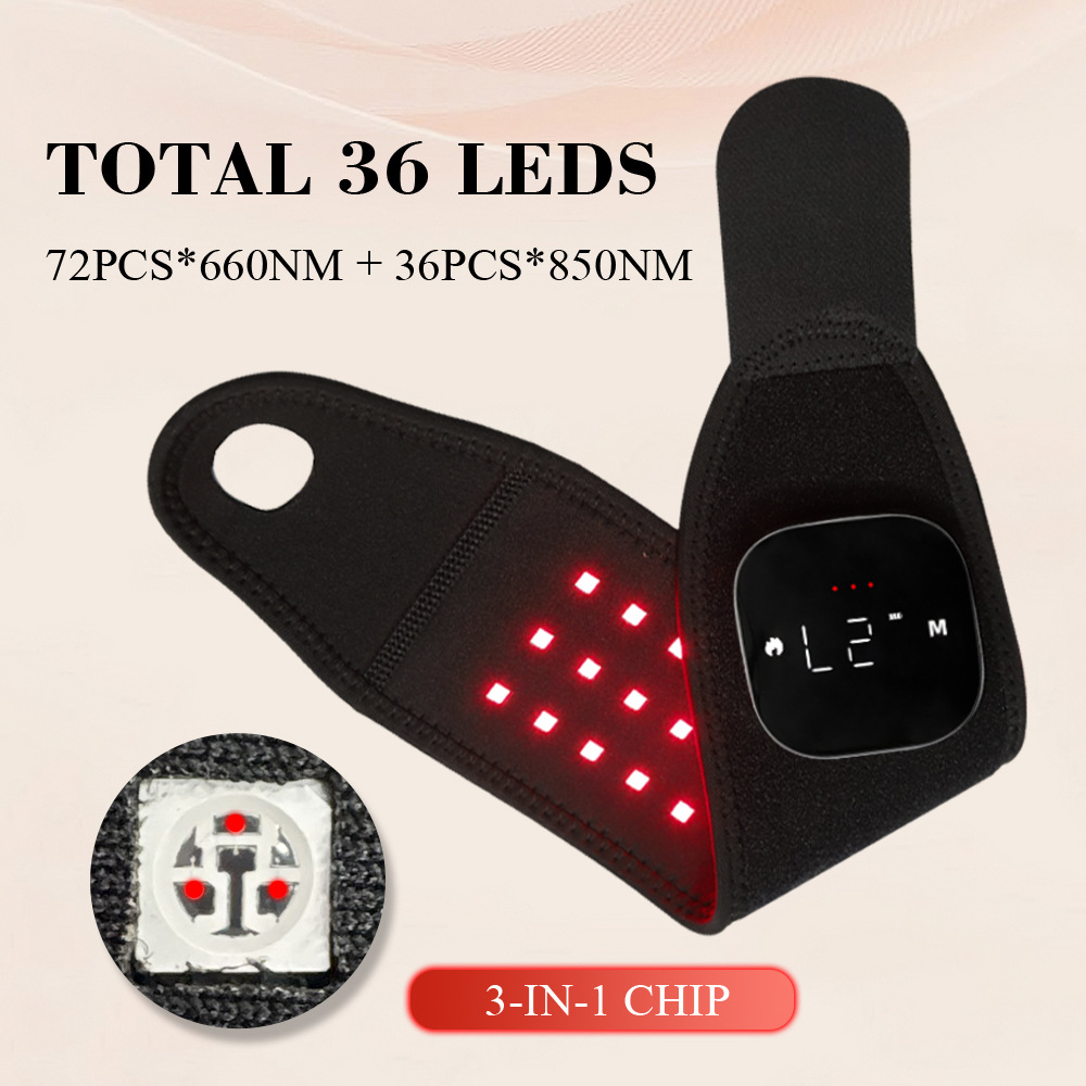 Wireless Touchscreen Red Light Wrist Therapy Device For Joint Relaxation