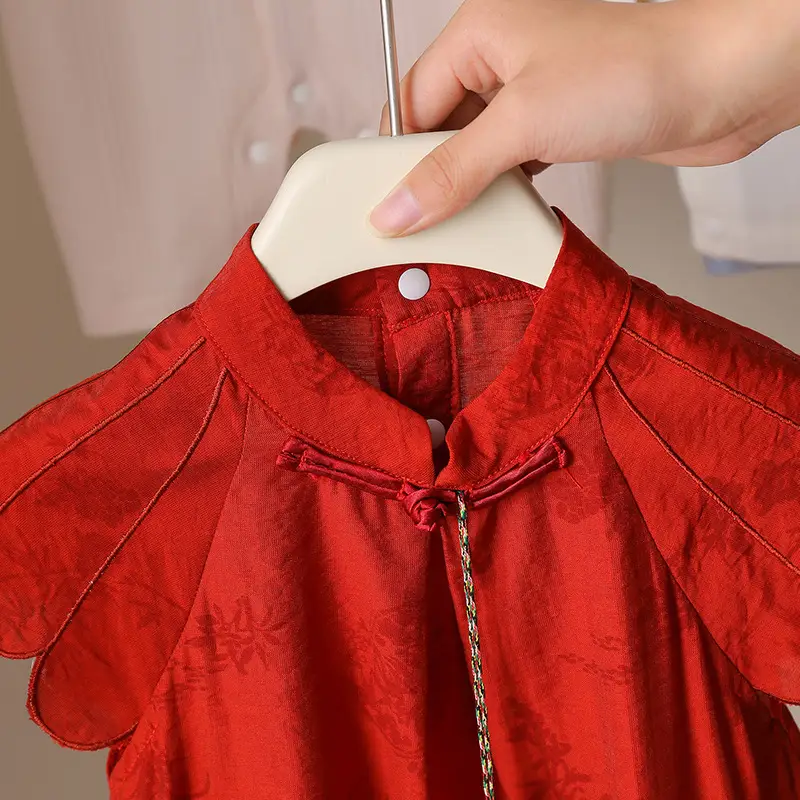 Traditional Chinese Style Lightweight Baby Onesie