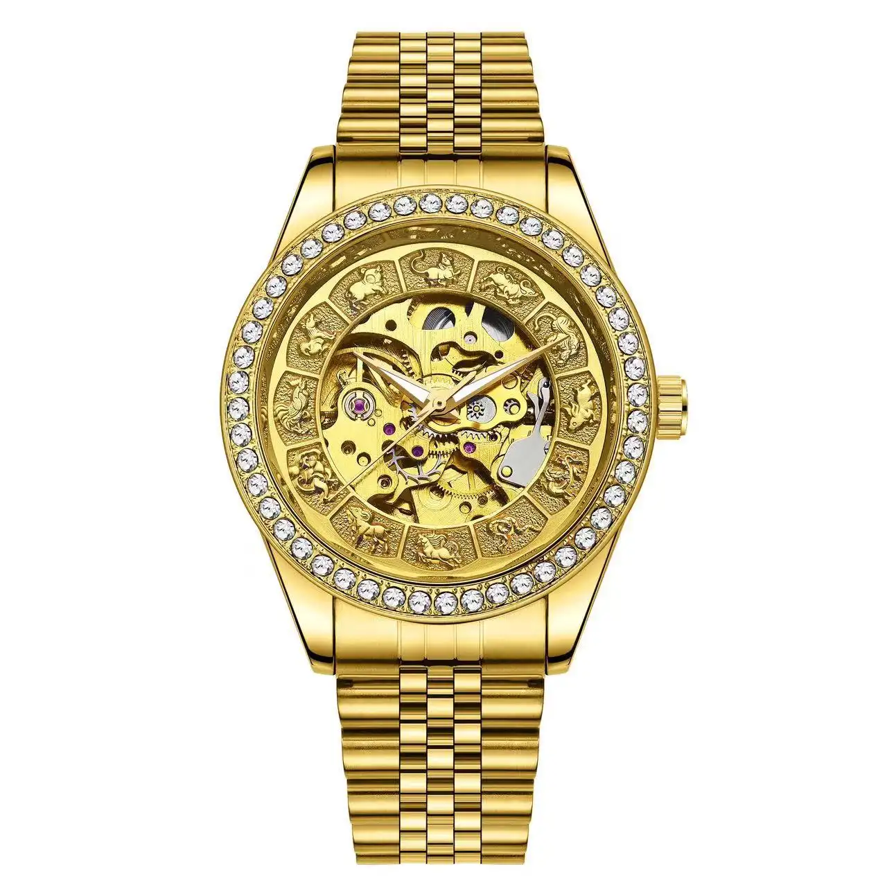 Waterproof Mens Business Automatic Mechanical Watch