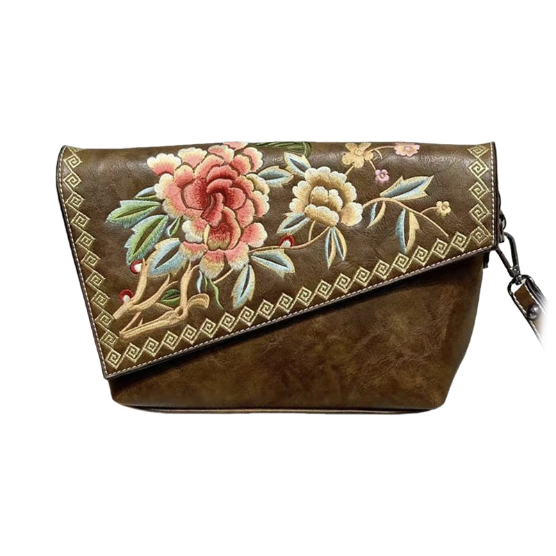 Chinese-style Womens Handbag Tote Crossbody Or Shoulder Bag