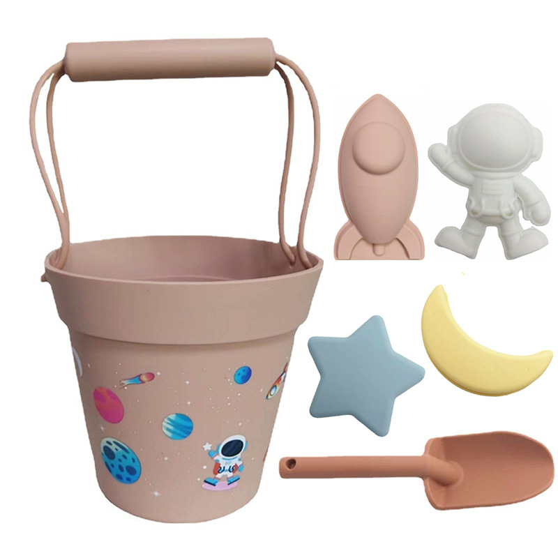 Beach Bucket Alien Pink