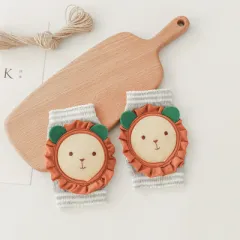 Children's Cartoon Breathable Cotton Socks - New Coffee Dog - View 1