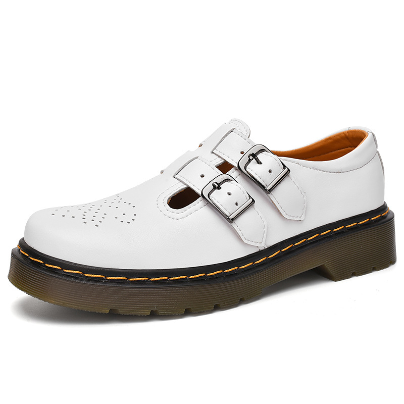 Square-Button Retro Loafers, picture 3 of 4