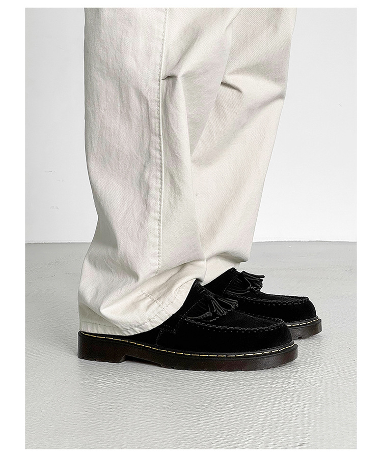 Title 12, Fur Platform Woven Tassel Men