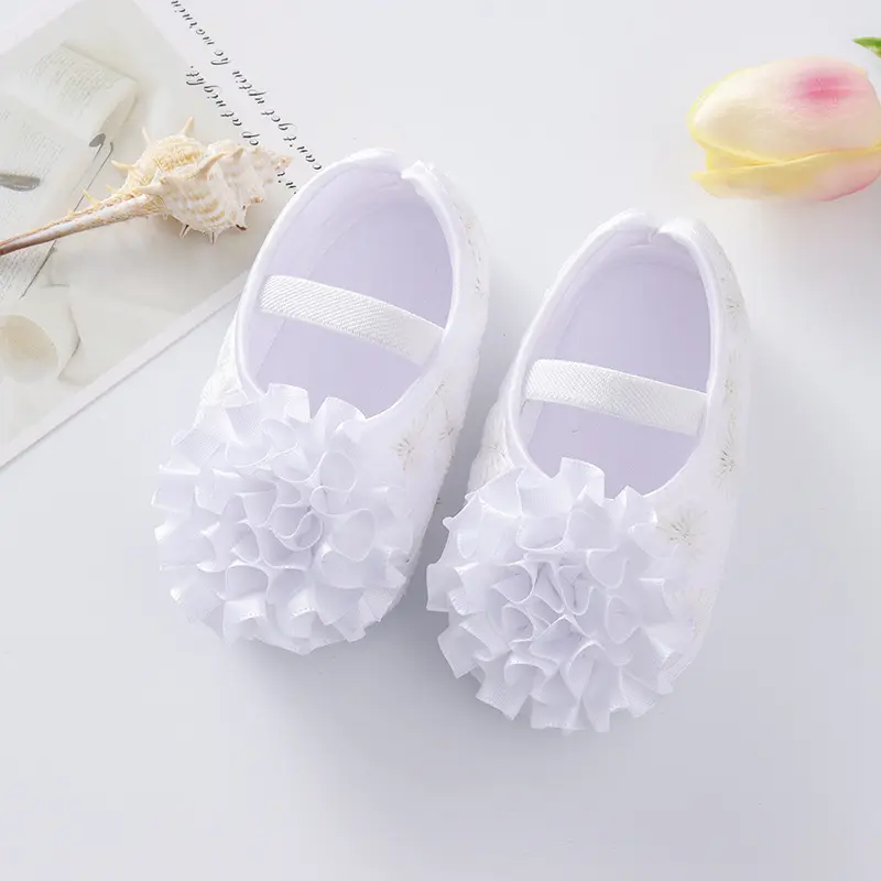 Cute Flower Princess September Baby Soft Sole