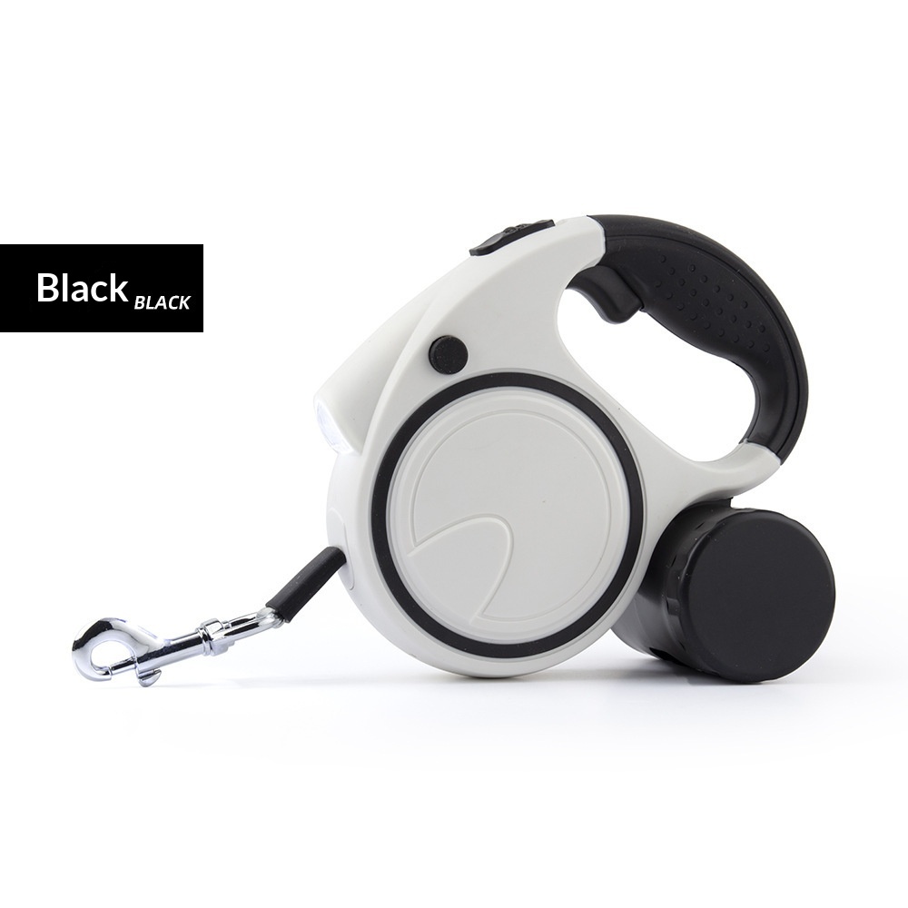 Dog Leash Automatic Retractable With Built-in Light