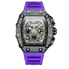 Close up of watch face