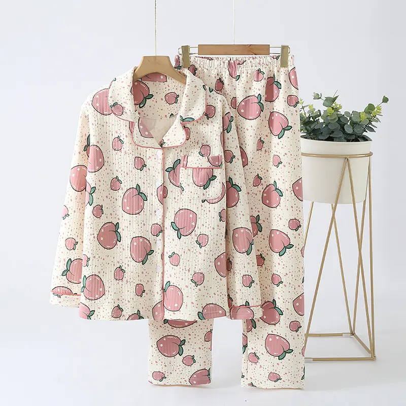 Women's Winter Thick Loose Air Cotton Pajamas