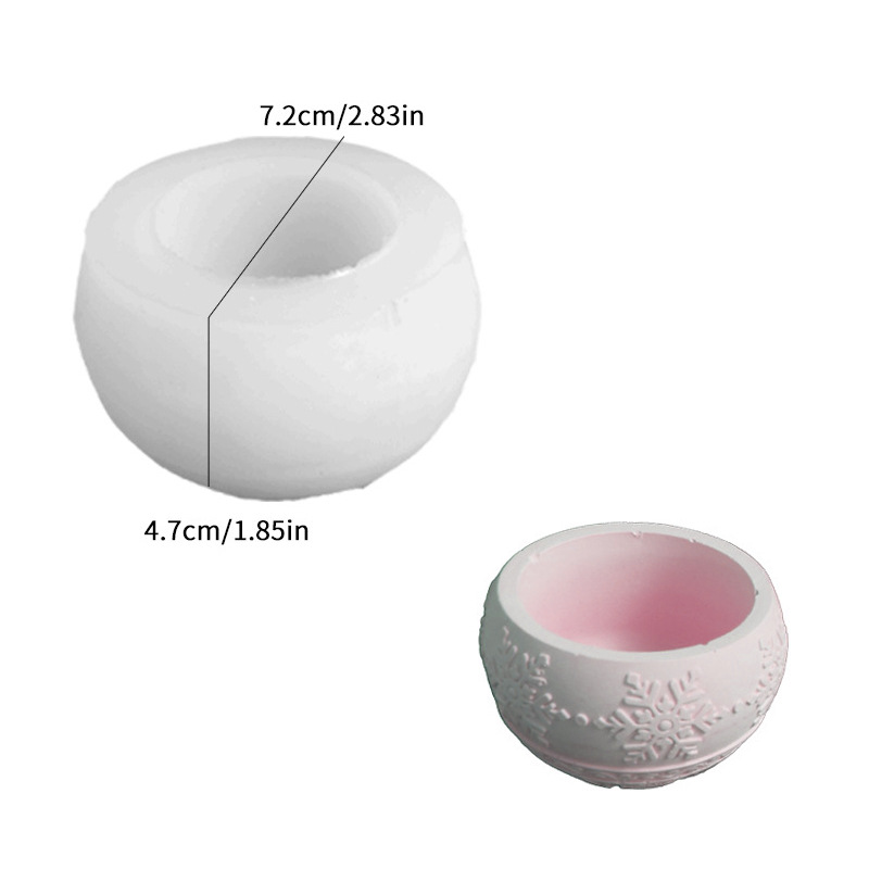 Snow Pattern Box Bottom