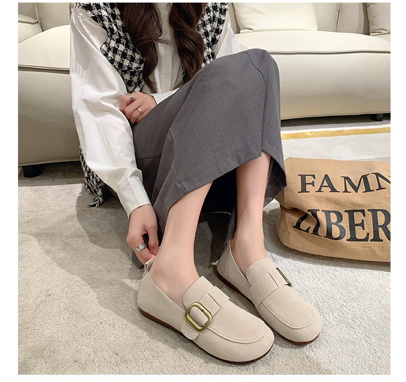 Title 12, Retro Slip-on Shallow Mouth Flat Casual Shoes