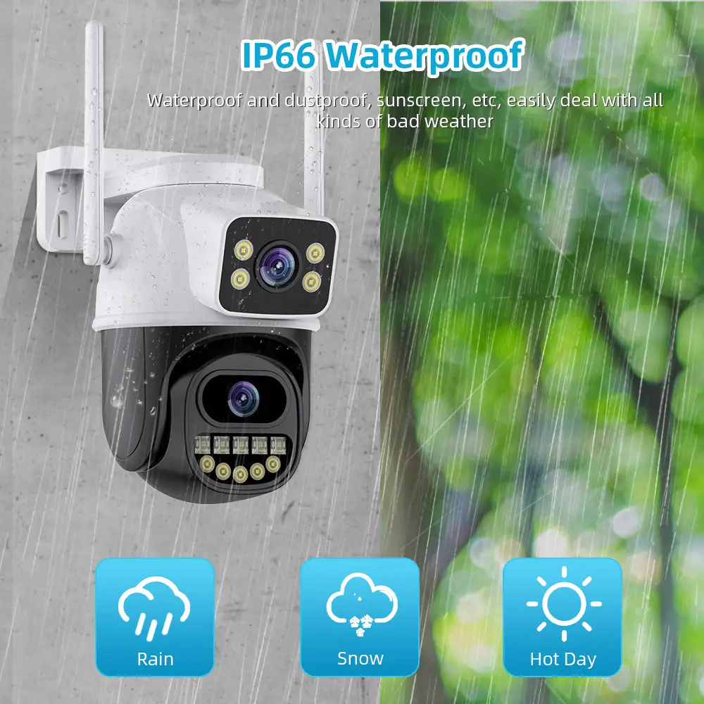 Binocular Wireless Home Surveillance Camera