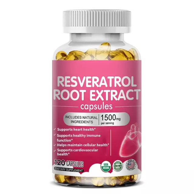 Resveratrol Capsules Resveratrol Capsules 120 Tablets Per Bottle - Shop at LoveMi
