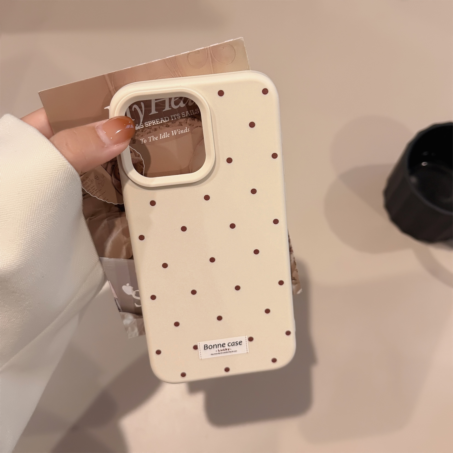 Ins-style Korean Polka-dot Phone Case 5