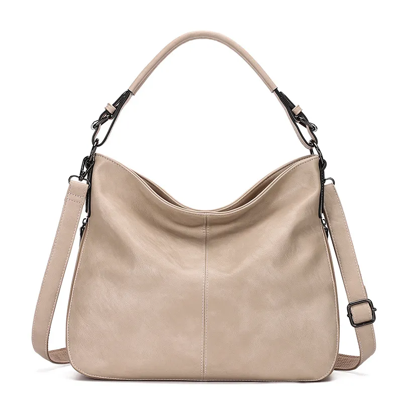 European And American Fashion Messenger Bag For Girls - Apricot