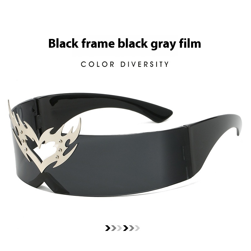 Future Technology Integrated Film Coated Personalized Disco Drag Cool Sunglasses - Image 4